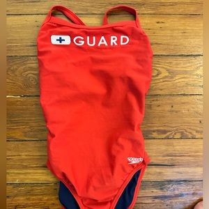 NWT Speedo Lifeguard swimsuit